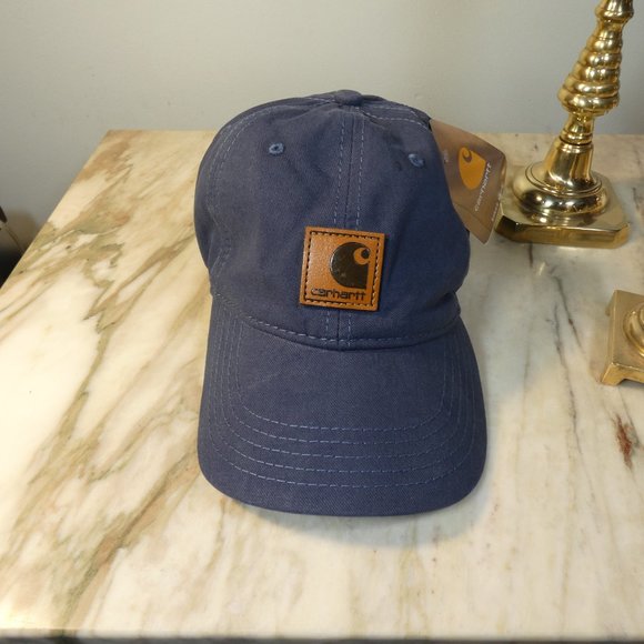 👍 HOST PICK! 👍 NWT Carhartt Adjustable Baseball Hat Cap - Washed Blue - Picture 2 of 3